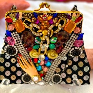 Vintage purse,one of a kind,1950s Art Deco